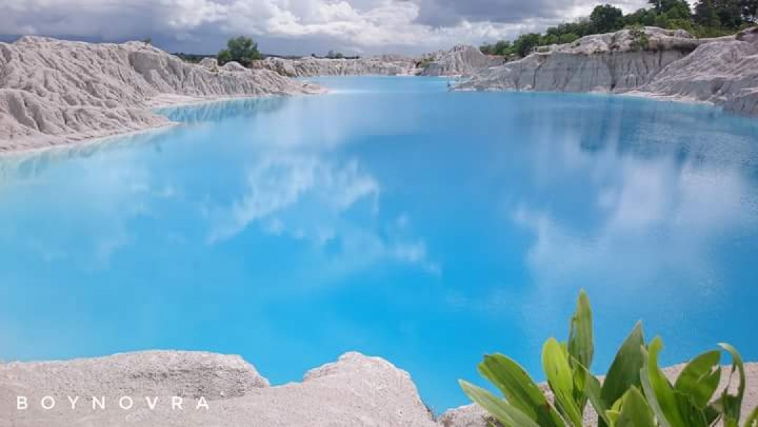 Berfoto di Danau Kaulin, Serasa Berfoto di Gunungan Es di Eropa