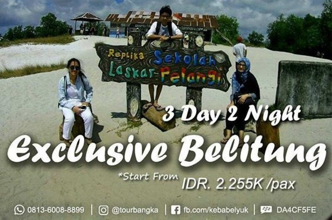 Harga Paket Tour Belitung Tanpa Hotel 3 Hari