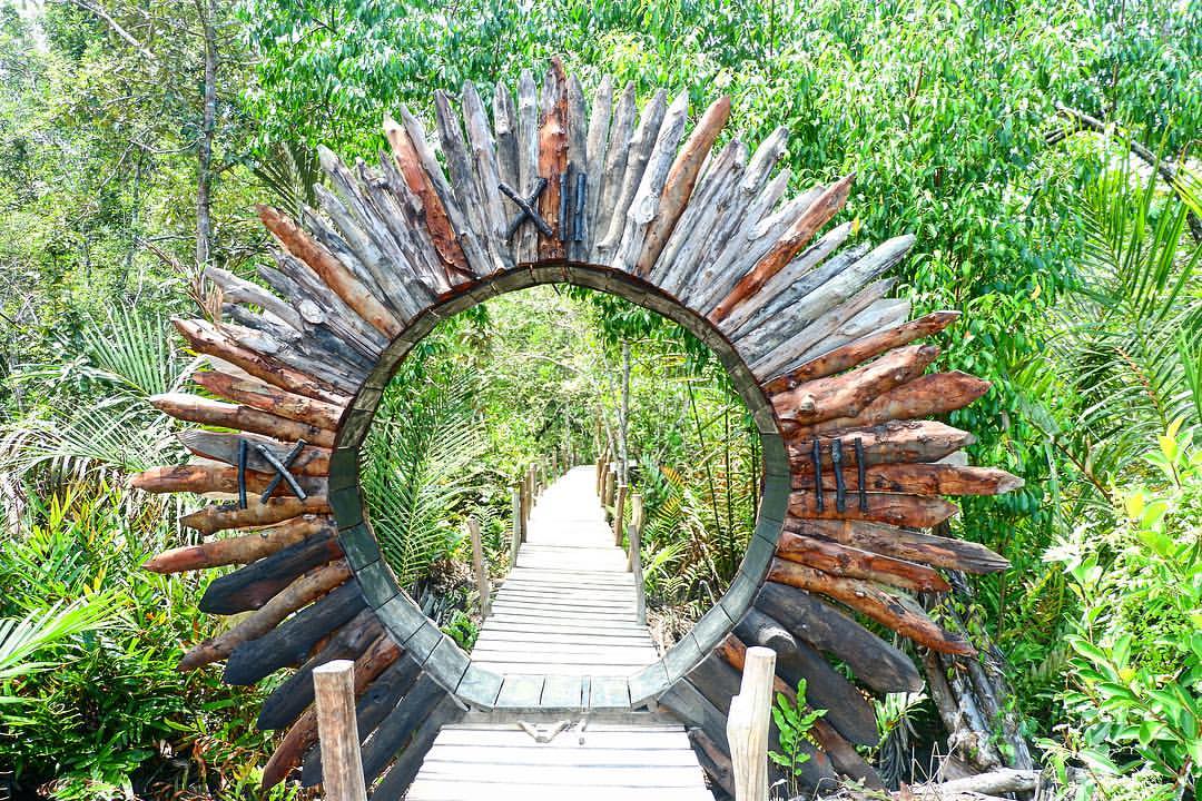 Agrowisata Hutan Mangrove Kurau Kabupaten Bangka Tengah