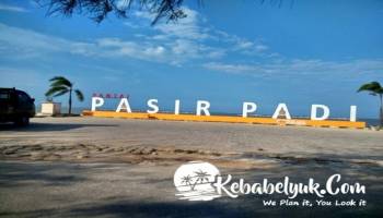 Begini! Suasana pagi minggu Januari 2018 Pantai Pasirpadi
