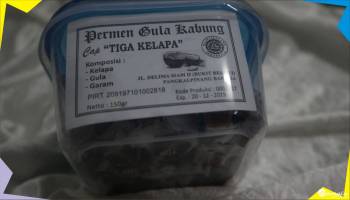Permen Gula Kabung Tiga Kelapa 150gr